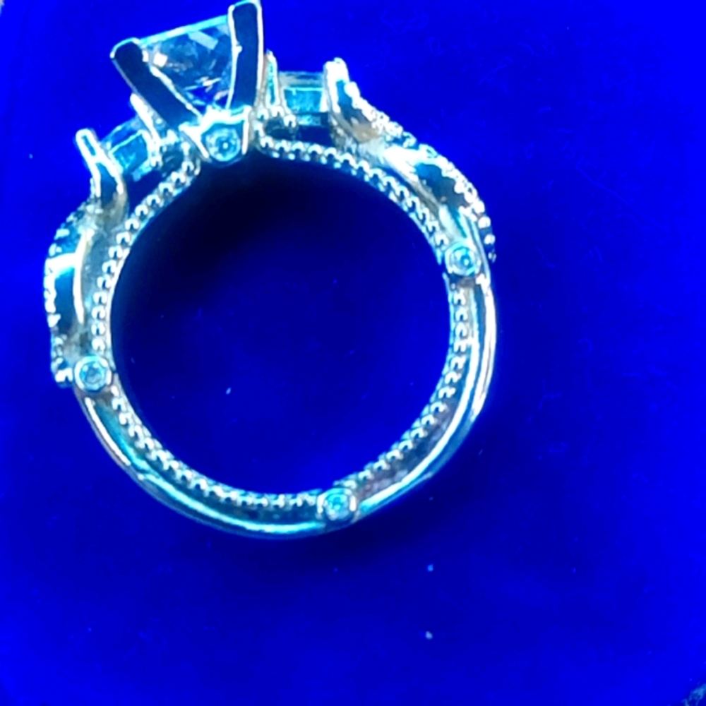 Silver Plated Engagement ring